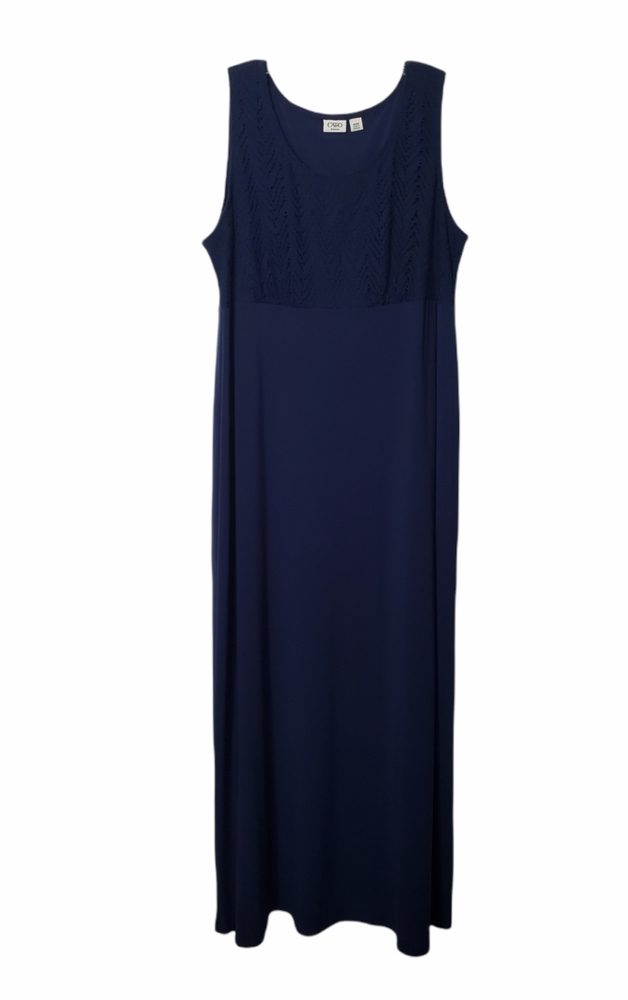 Cato Navy Maxi Dress Size 18/20